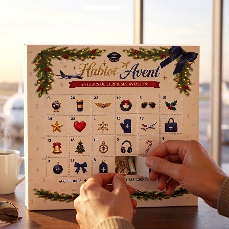 Ouverture d'une porte du calendrier